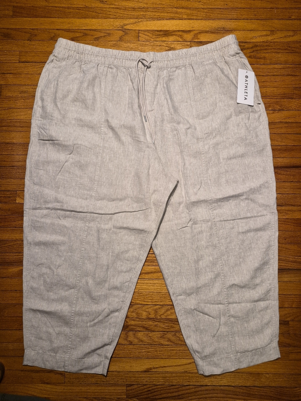 Athleta Retreat Linen Ankle Pant 3x